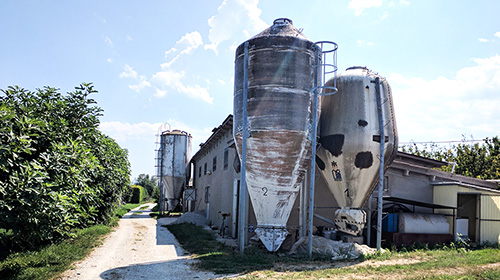 Panoramica esterna dell'allevamento